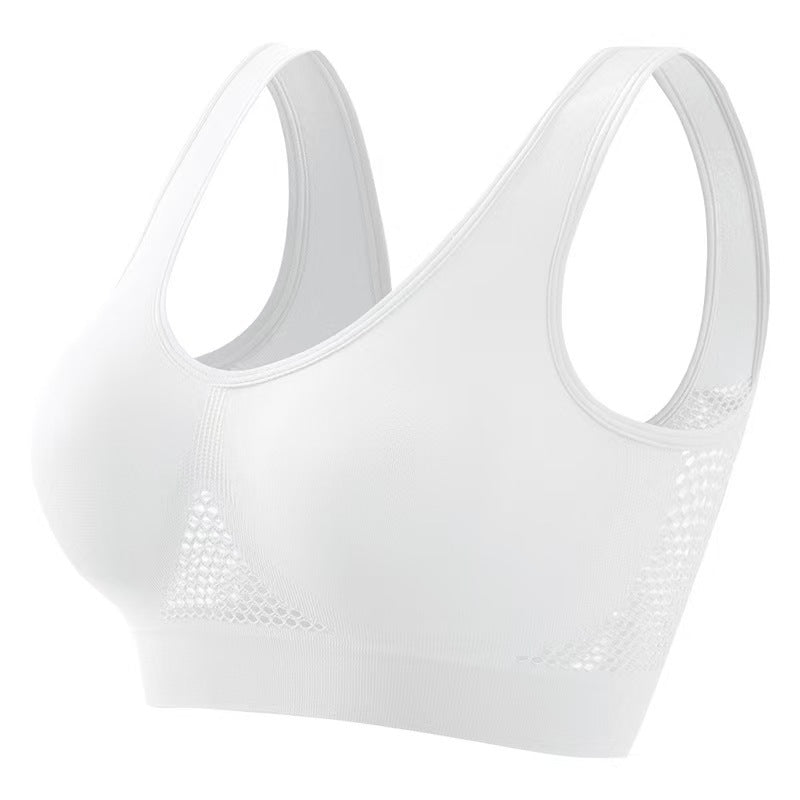 😍【2 kusy za 23€】Bezšvová podprsenka pre plné veľkosti ❤️ Priedušná, chladivá a pohodlná 【40–120 kg】